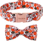 Cotton Dog Collar with Bow Puppy Collar with Black Red Plaid for Small Medium Large Boys Girls Dogs - Image 14