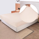 N&Y HOME king size fitted sheet front view blush pink