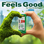 The Natural Dentist Stim-U-Dent mint dental picks back label details