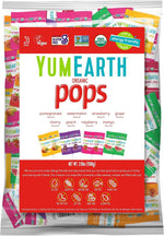YumEarth Organic Pops Variety Pack, 60 Fruit Flavored Favorites Lollipops, Allergy Friendly, Gluten Free, Non-GMO, Vegan, No Artificial Dyes - Image 13
