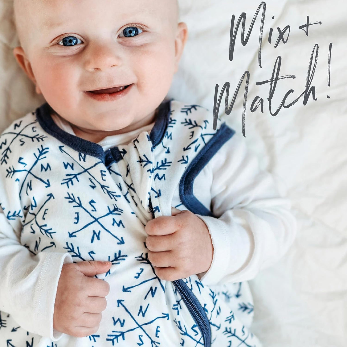 HonestBaby crib sheet styled on standard mattress