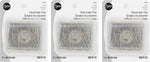 Dritz dressmaker pins front view showing the 3-pack packaging and clear storage boxes.