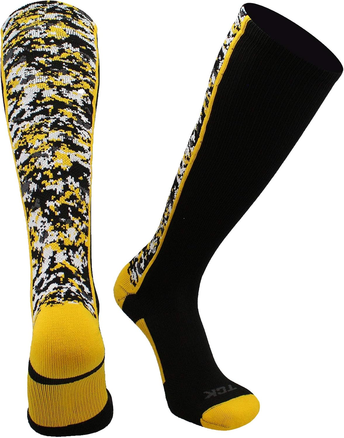 TCK digital camo OTC socks front view