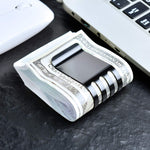 Lindenle spring steel clip showing metal finish