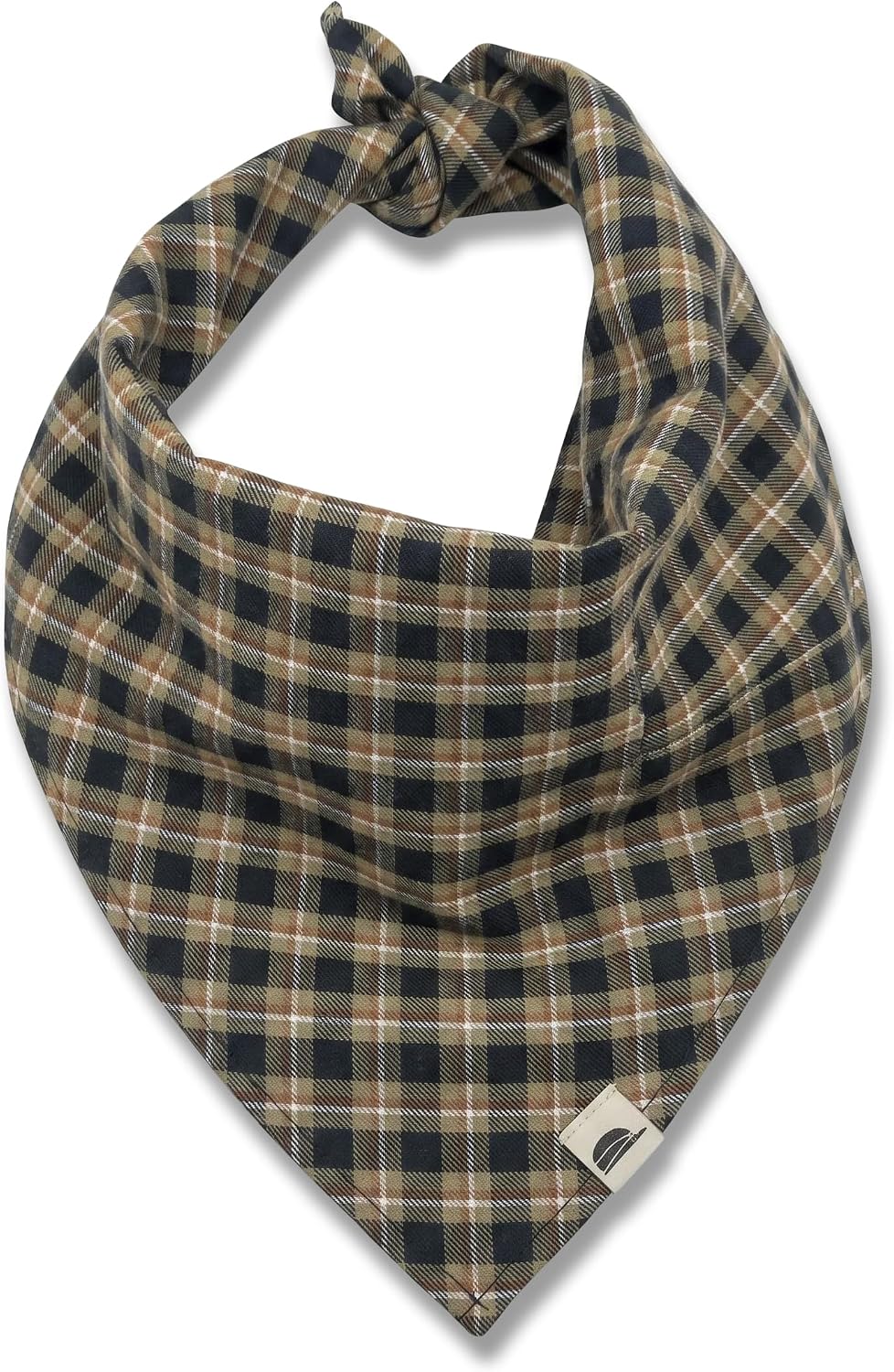 Stormy Kromer SK pet bandana packaging and fabric