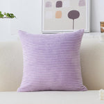 Home Brilliant Lumbar 12x20 Pillow Cover Yellow Rectangle Pillow Cover Striped Corduroy Soft Throw Pillowcase for Wedding Holiday Summer Decor, Sundress Yellow (30x50 cm, 12x20inch) - Image 10