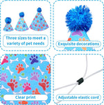 JpGdn dog party hat with adjustable elastic strap and buckle visible