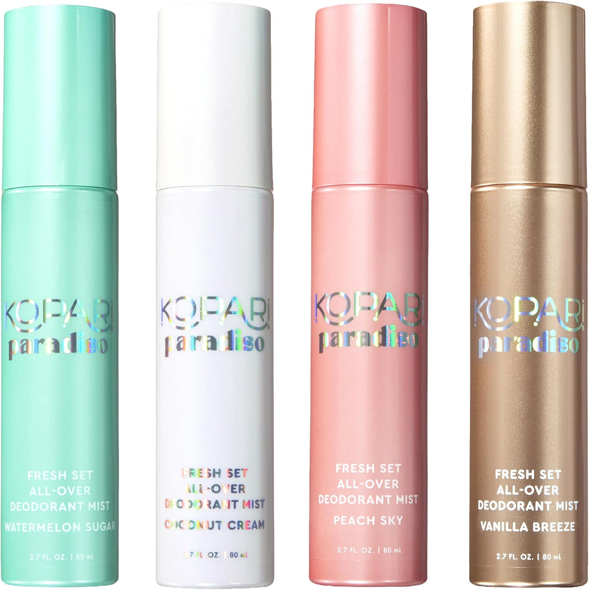 Kopari Paradiso Fresh Set All-Over Deodorant Mist - Watermelon Sugar | Aluminum-Free Deodorant Body Spray, Non-Aerosol, All-Over Odor Control - Image 11