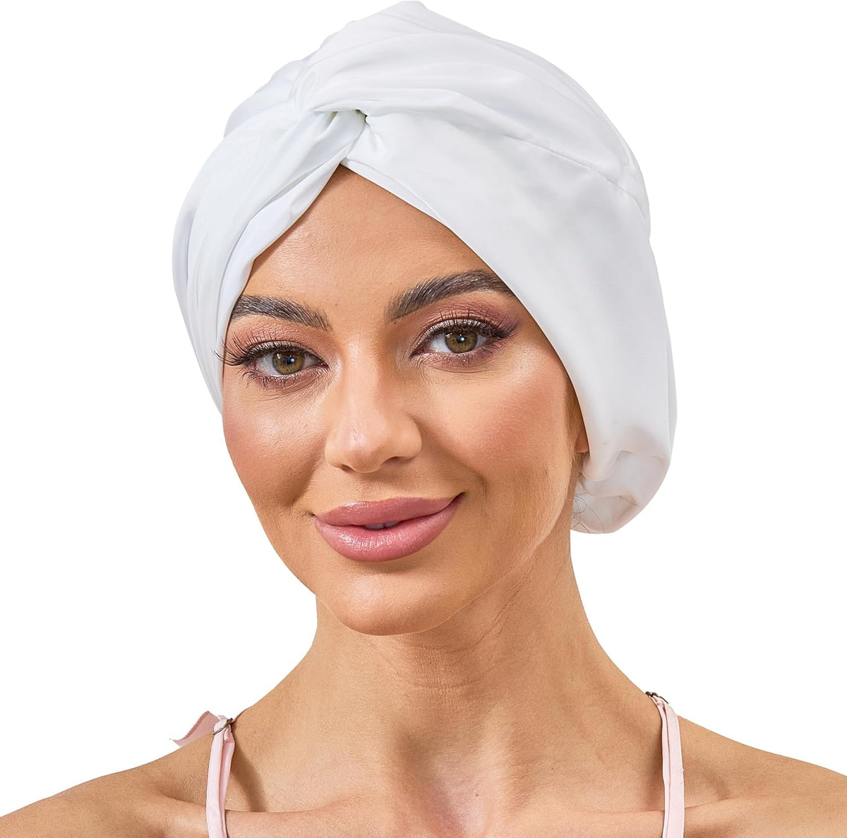 Christmas Adjustable Silk Bonnet Satin Curly Hair Wrap for Sleeping Women | Breathable Night Turban for Small Large Short Wave Coily, Double Layer, Maintain Moisture Sleep Cap, Reduce friction, Soft - Image 9