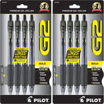 PILOT G2 Premium Rolling Ball Gel Pens, 1.0 mm, Blue Ink, 4-Pack - Image 10