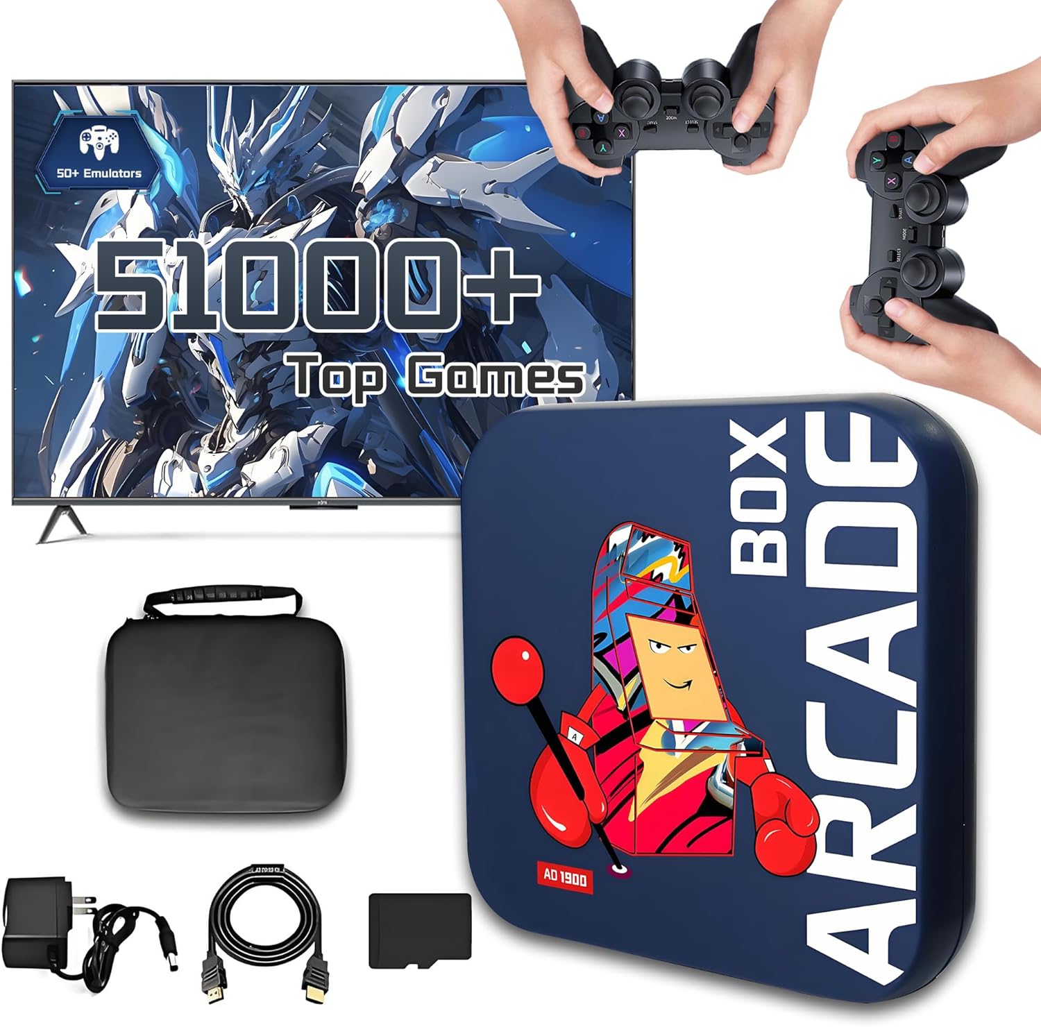 Xiximeng Arcade Box 4K 256GB retro game console front view