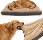 GASUR Indestructible Chew Proof Dog Beds for Large Sized Dogs, Durable Large Dog Ded for Aggressive Chewers,Waterproof Washable Dog Deds with Removable Cover, Pet Crate Couch Bed (Grey, L, 35"x22") - Image 10