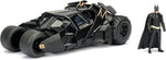 Jada Metal Batmobile with Batman Dc Figure, Pack of 1, Multicolor, 96-360 Months Kid - Image 1