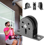 Lvifloae fitness accessory pulley block demonstrated with traction rope