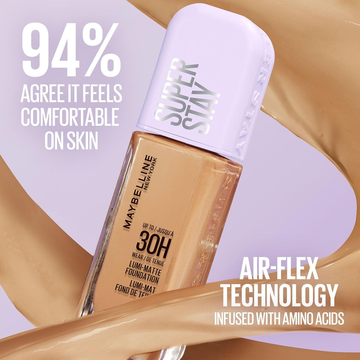 Authentic Maybelline USA imported foundation bottle