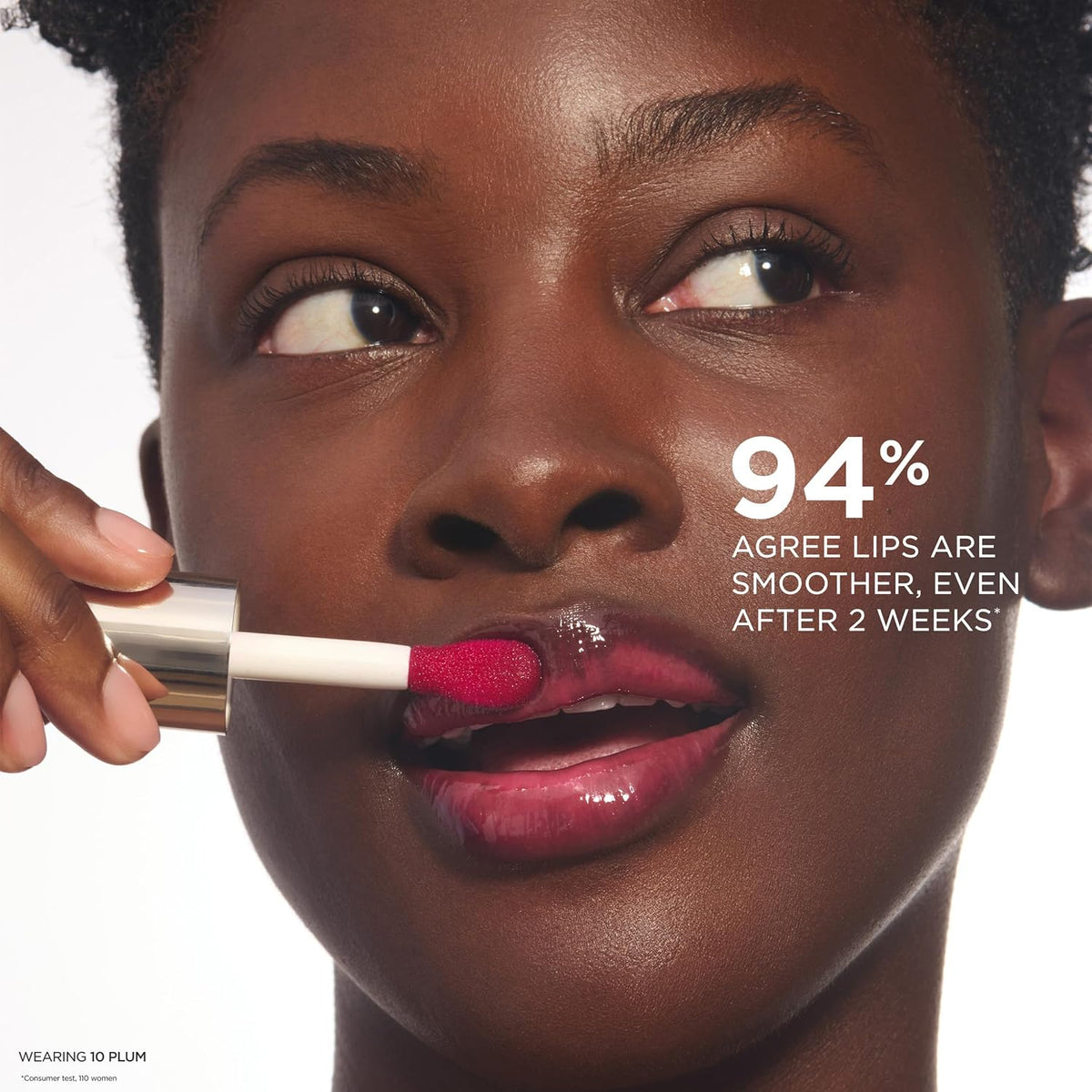 Clarins plump finish lip oil lifestyle angle