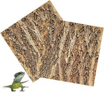 Tfwadmx 2PCS Cork Terrarium Background 11.8"x7.9" Natural Cork Bark Backdrop Reptile Background Climbing Wall Terrarium Accessories for Lizard,Tortoise,Gecko,Bearded Dragon,Chameleon - Image 10