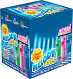 Close up of the extending plunger stick on a Chupa Chups melody lollipop.