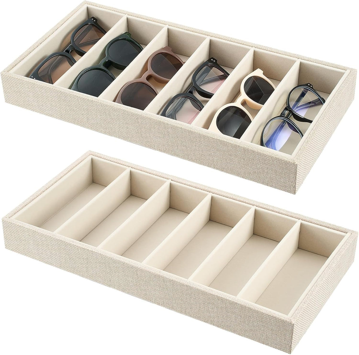 Juexica velvet storage tray packaging and product overview