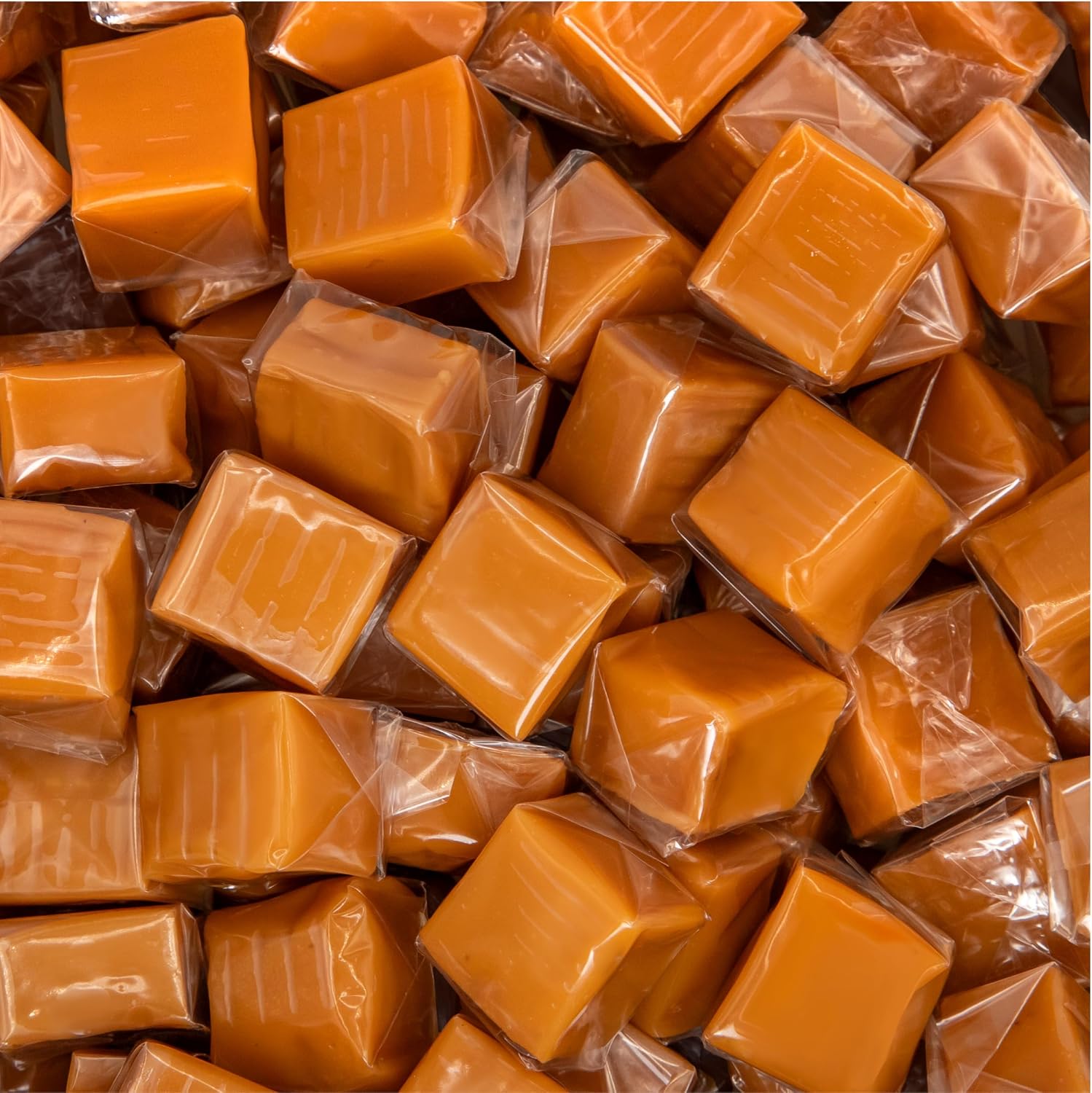 Grandmas Candy Kitchen vanilla caramels front view imported candy bag