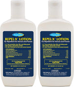 Farnam Repel-X face and muzzle fly protectant lotion for ponies packaging top angle