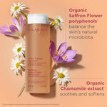 Clarins face toner bottle cap open texture preview