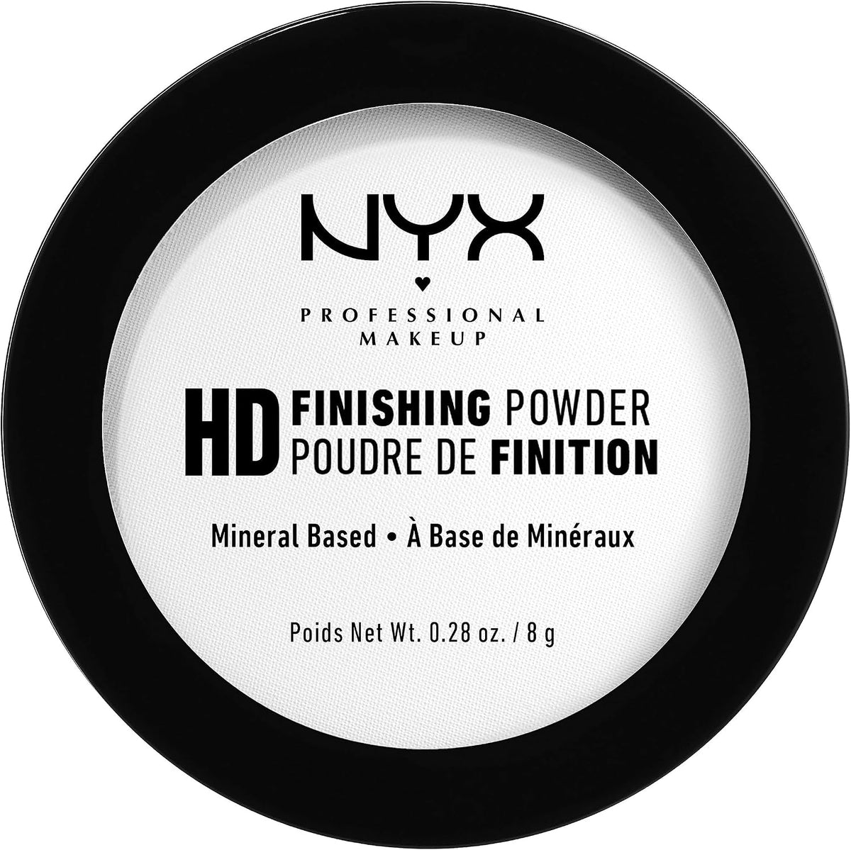 NYX banana finishing powder texture angle