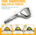 Printspree silver lemon juicer open bowl angle