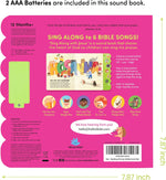 Sing Along With Jesus sound book toddler hands playing