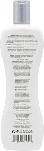 BioSilk whitening dog shampoo for white coats