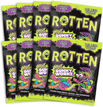 Rotten Sour Gummy Worms - Low Sugar, Low Calorie, 4g Prebiotic Fiber and 2g Protein, Gluten Free Candy - 5.3 oz Share Pack [2 Pack] - Image 9