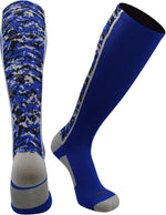 TCK Digital Camo OTC Socks for Youth & Adults - High Performance Team Athletic Socks for Baseball, Football & Lacrosse, USA - Image 15