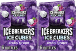 ICE BREAKERS Ice Cubes Arctic Grape Flavored Sugar Free Chewing Gum Pouch, 8.11 oz (100 Pieces) - Image 10