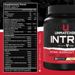 Unmatched Intra Workout Powder | Carbohydrate, Electrolyte, L-Glutamine, & Vegan EAA Mix | for Hydration & Endurance | Natural Flavors & Sweeteners | 20 Servings (Lemon Drop) - Image 2