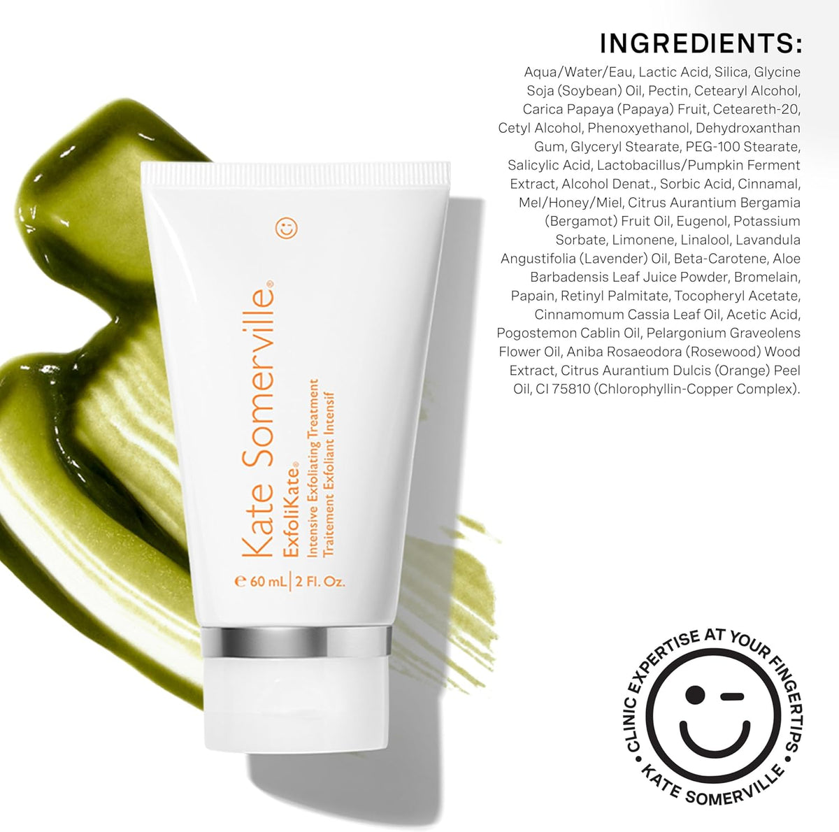Kate Somerville ExfoliKate Intensive Exfoliating Treatment - Salicylic Acid and Lactic Acid Super Facial Scrub Improves Texture and Pores, 2 Fl Oz - Image 11