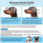 Barkless dog halter safety link connection detail