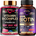 Nutraharmony Vitamin B-Complex gummies bottle front view supplement