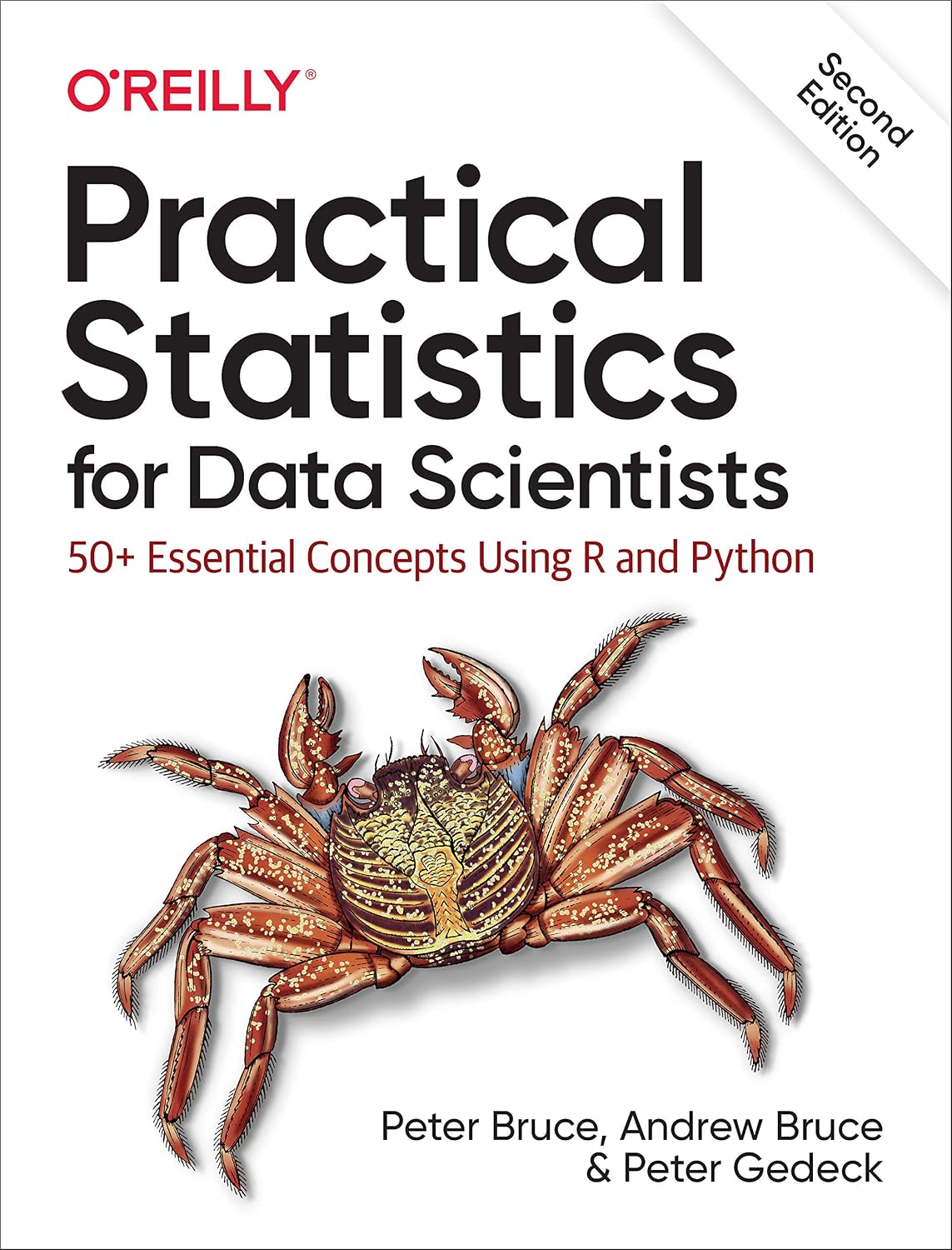 Practical Statistics for Data Scientists front view book cover