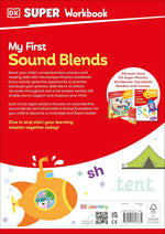 DK Super Phonics My First Sound Blends inside pages showing sound blend activities