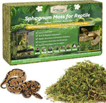 Legigo organic reptile substrate inside a moist hide box setup
