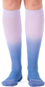 Nylon Knee High Socks - 15-20mmHg Graduated Compression Socks - Soft & Breathable Support Unisex Socks - Image 12