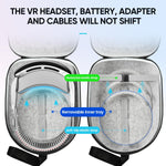 BnLnHOGVR travel bag showing compatibility with Meta Quest