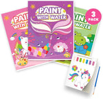 Gocozer paint with water coloring book set front view