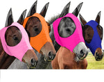 Full set of four Frienda horse fly masks showing assorted colors