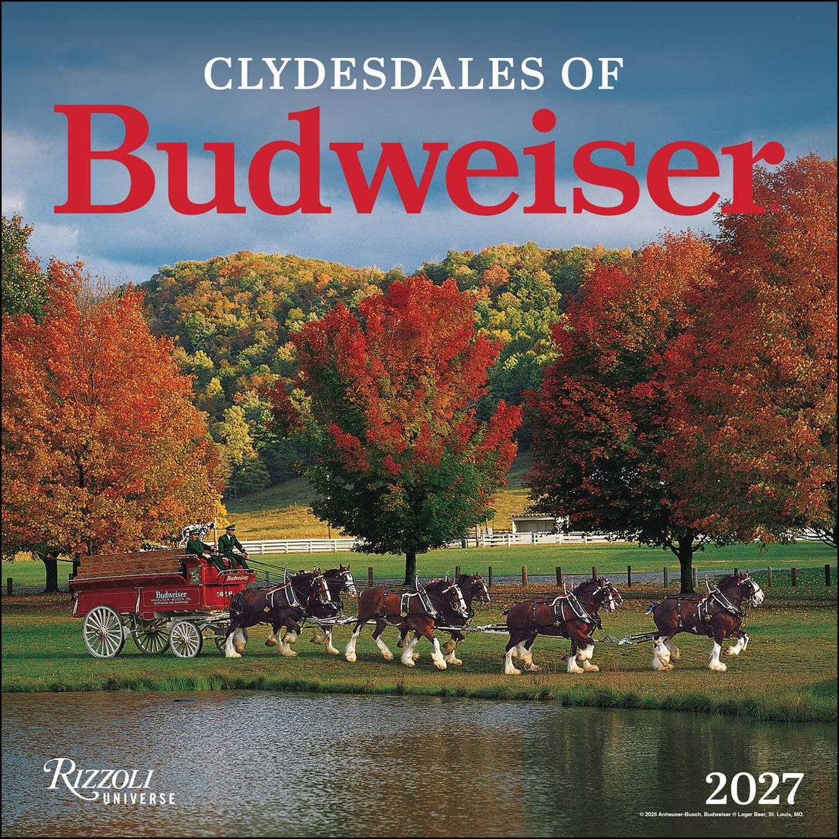 Clydesdales of Budweiser 2027 Wall Calendar - Image 1