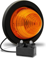 TRUE MODS 8pc 2" Amber Round LED Trailer Marker Light for Truck RV | DOT FMVSS 108, SAE P2, 2 inch Grommet & Plug, IP67 Submersible, Bee Hive Cone, Clearance Side Marker Lights, For Boat Trailer - Image 11