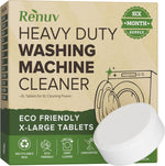 Renuv Heavy Duty Washing Machine Cleaner Descaler 6 count box front view