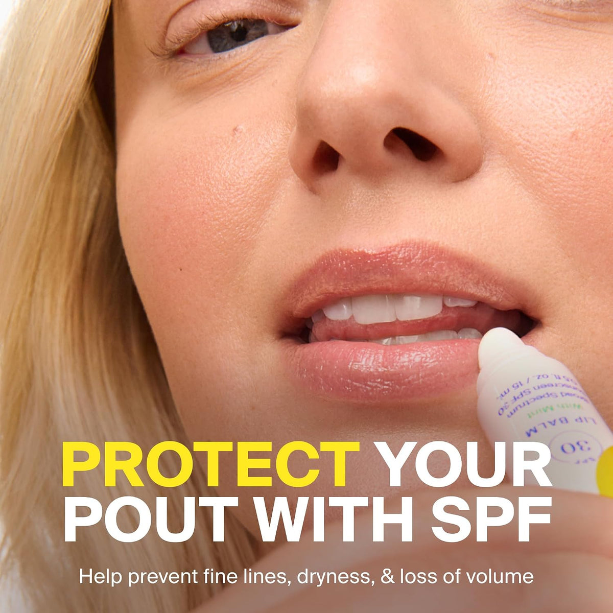 Supergoop PLAY Lip Balm lifestyle outdoor application
