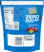 Close up of colorful Jolly Rancher Zero Sugar assorted fruit candy pieces