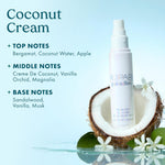 Kopari deodorant mist bottle side angle showing ingredients and size
